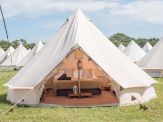 luxury bell tent