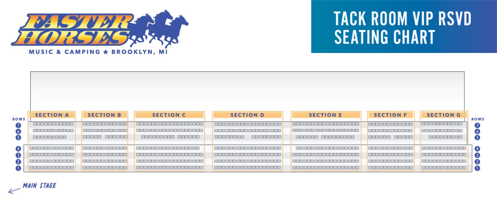 Tack Room VIP Package (Reserved Seating)