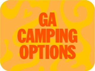 GA Camping Passes (Required if Driving Vehicle)