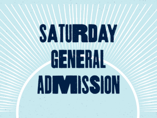 2026 Saturday General Admission