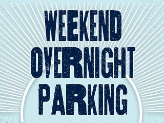 2026 Weekend Overnight Parking