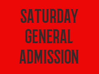 2026 Saturday General Admission