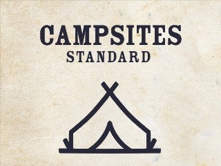 2026 Standard Campsites