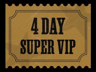 2026 4-Day Super VIP