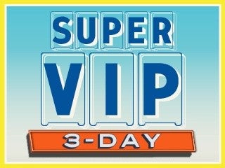 2026 3-Day Super VIP Admission