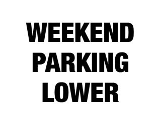 2026 Weekend Lower Parking