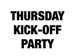 2026 Thursday Kick-off Party Pass