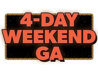 Weekend 4-Day General Admission