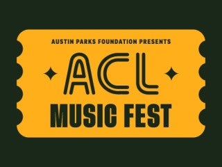 2026 Official ACL Festival Souvenir Ticket