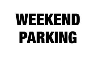 2026 Weekend Parking