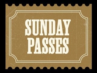 2026 Sunday Tickets