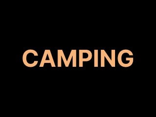 Sunset Camping