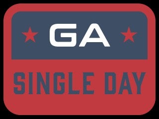 Single Day General Admission 