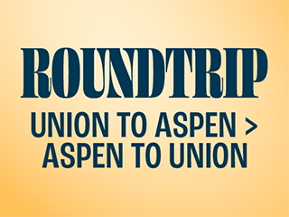 2026 Up in the Sky Round Trip Shuttle Pass: Union Station-Aspen