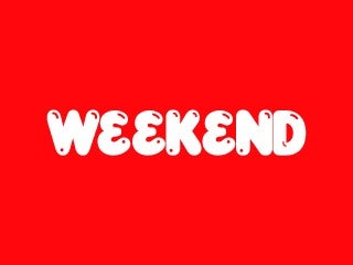 Weekend Passes