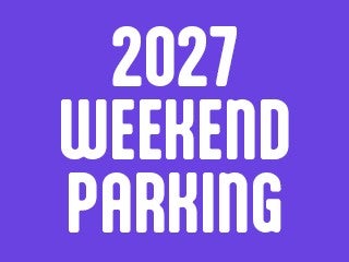 2027 Weekend Parking