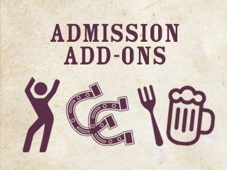2027 Admission Add-ons