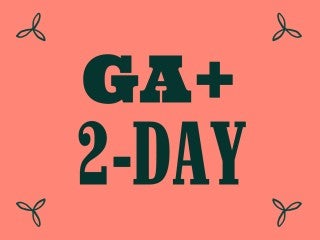 2027 2-Day GA+ Ticket