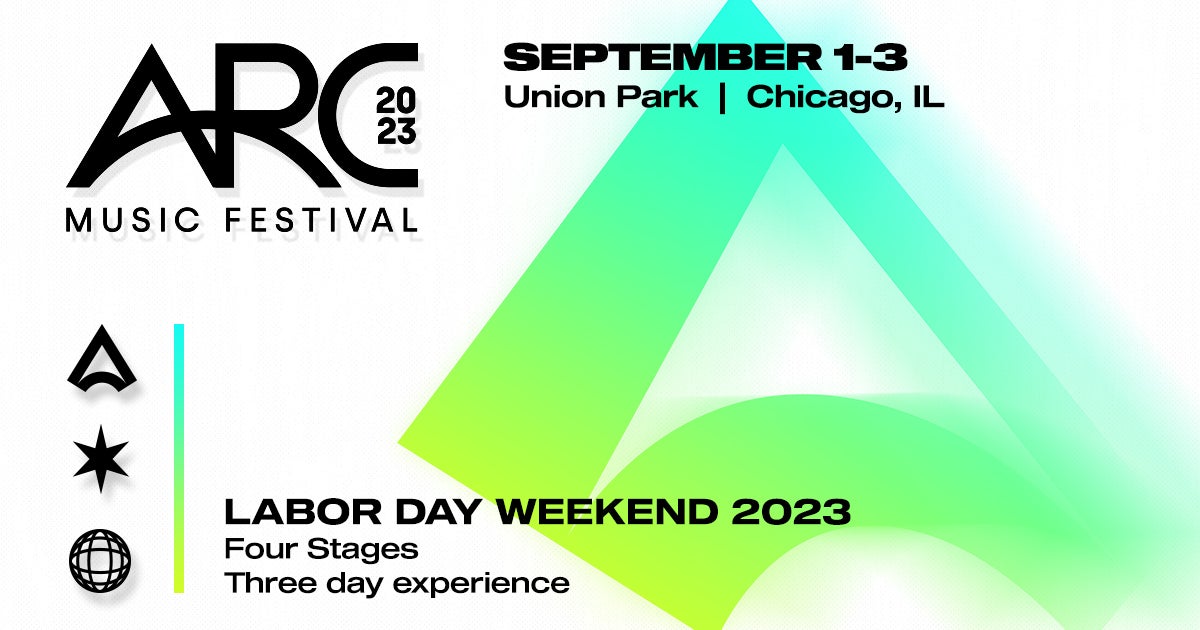 arc music festival 3 day pass