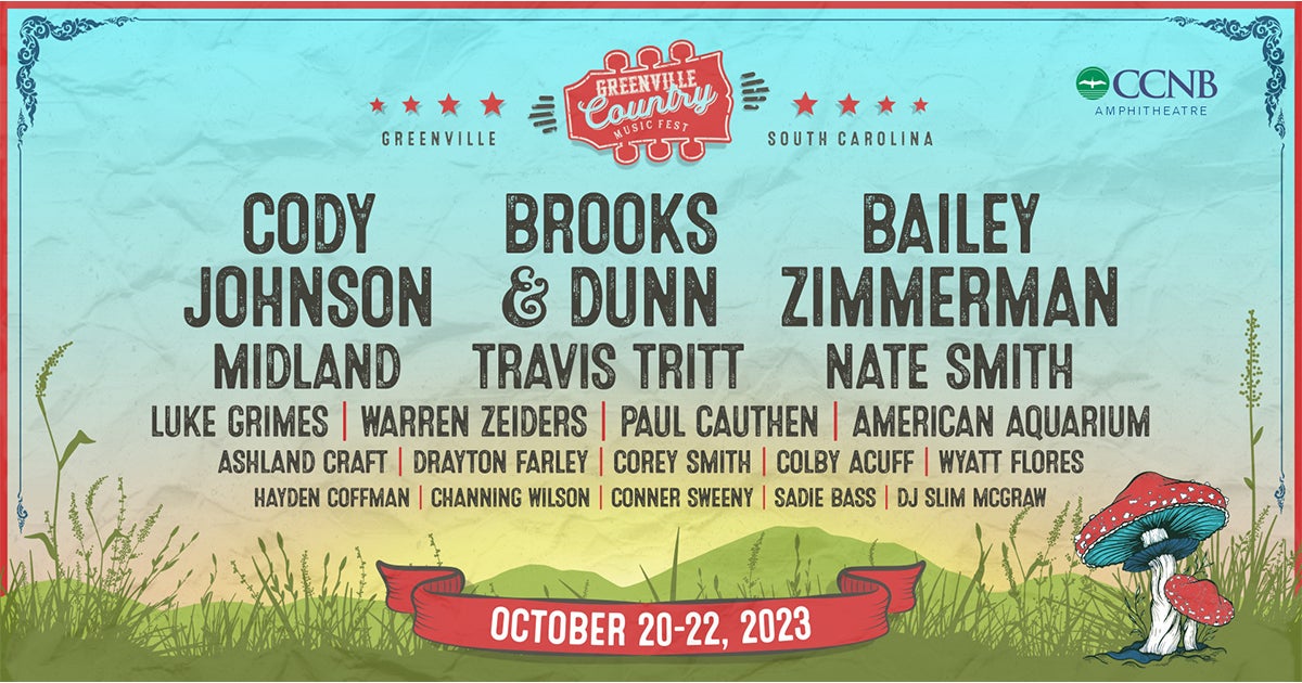 Greenville Country Music Festival 1-Day Tickets