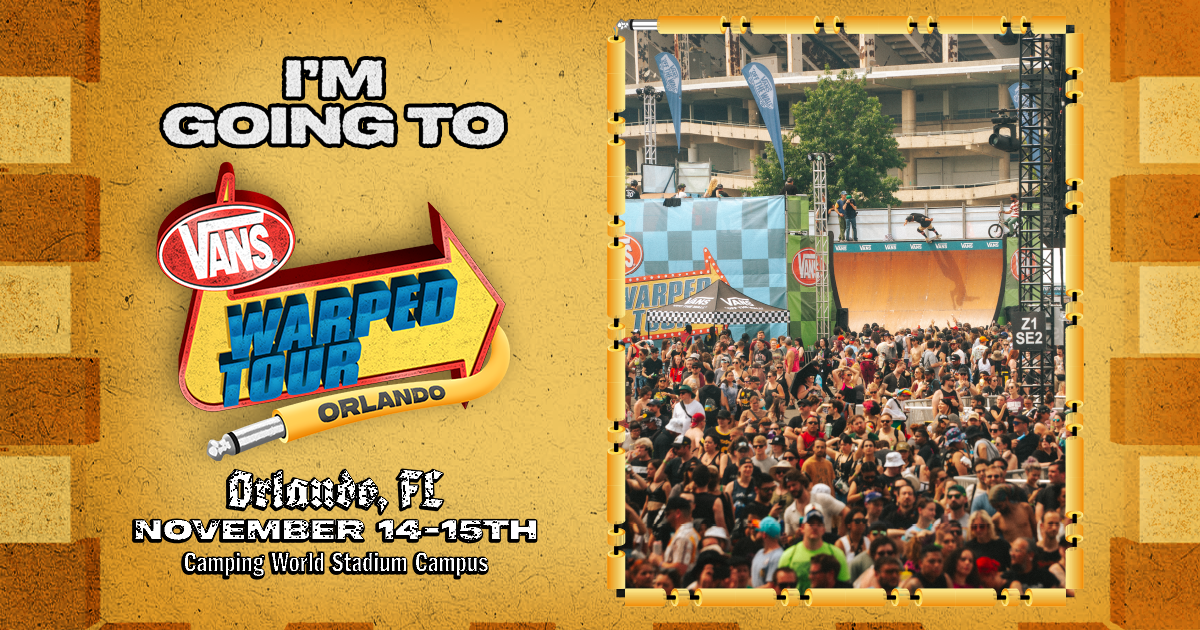 Vans Warped Tour Orlando 2026