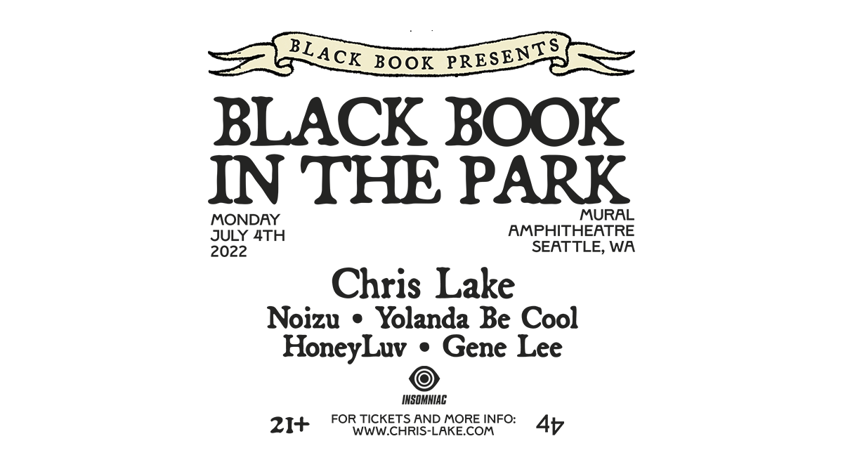 Black Book In The Park - Seattle