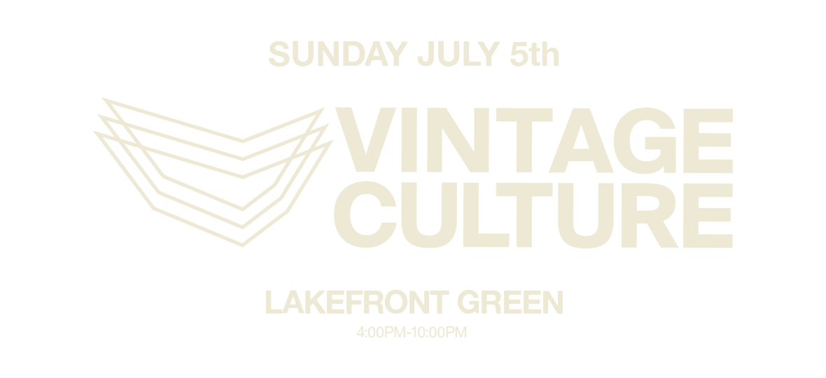 Vintage Culture at Lakefront Green